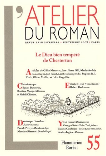 L'atelier du roman, N° 55 : Le dieu bien tempéré de Chesterton