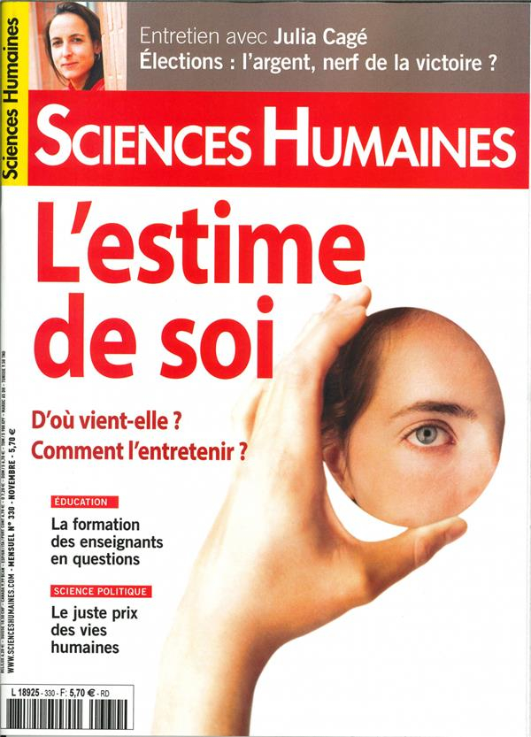 Sciences Humaines N 330 - Octobre 2020