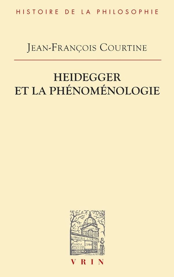 Heidegger et la phénoménologie