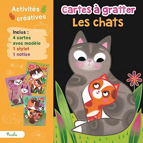 Les chats: Cartes à gratter