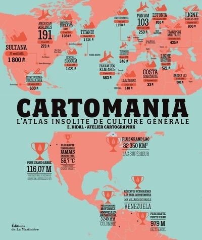 Cartomania: L'Atlas insolite de culture générale