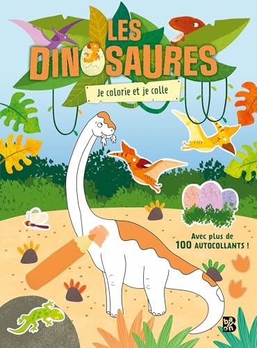 Mon ami le dinosaure : Livre d'autocollants 2025