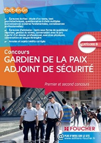 Gardien de la paix adjoint de sécurité 2015 Premier et second concours catégorie B