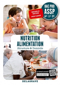 Nutrition Alimentation 2de, 1re, Tle Bac Pro ASSP (2018) - En structure et à domicile - Pochette élève