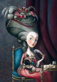 Le Carnet de notes Marie-Antoinette, de Benjamin Lacombe