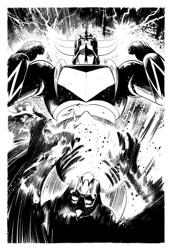 Goldorak Sérigraphie N°1