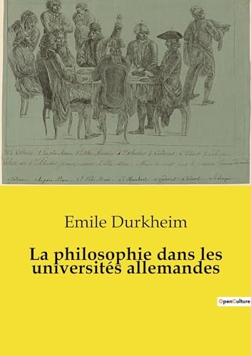 La philosophie dans les universités allemandes