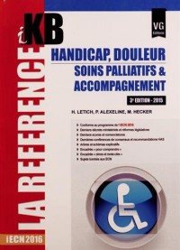 Handicap, douleur, soins palliatifs et accompagnement : ECN 2016
