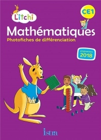 Litchi Mathématiques CE1 - Photofiches - Ed. 2019