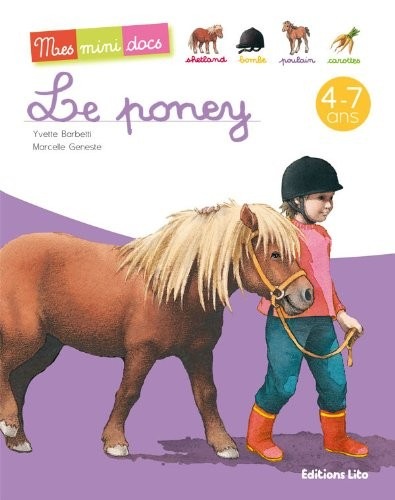 Mes mini-docs : Le poney - Dès 4 ans