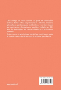 Ordonnances en gynécologie obstétrique 2024, 4e éd.: 130 prescriptions courantes