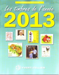 Les timbres de l'année 2013