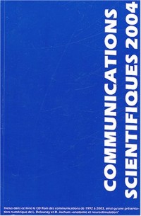 Communications scientifiques MAPAR 2004