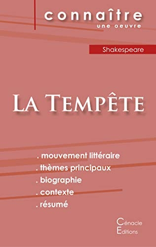 Fiche de lecture La Tempête de William Shakespeare (analyse littéraire de référence et résumé complet)