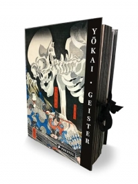 YOKAI - GEISTER: in Werken der japanischen Holzschnittkunst - vereint in einer prachtvollen Ausgabe mit Seidenüberzug, schwarzem Farbschnitt und Verschlussbändchen