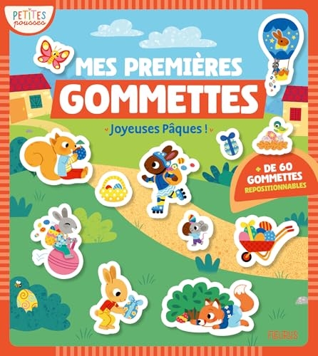 Mes premières gommettes - Joyeuses Pâques !