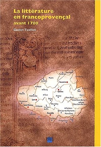 La litterature en francoprovencal avant 1700