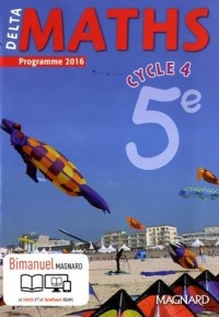 Delta maths 5e cycle 4 - Nouveau programme 2016