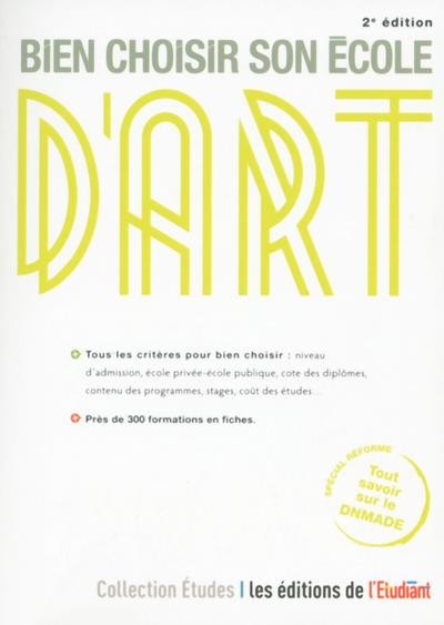 Bien choisir son école d'art