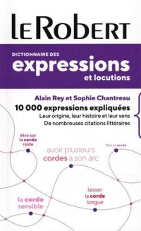 Le Robert - Dictionnaire d'expressions & locutions - poche plus