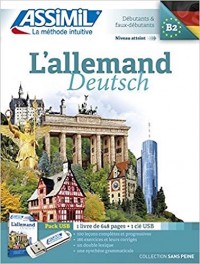 L'allemand pack usb (livre+1Clé Usb)