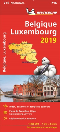 Carte Nationale 716 Belgique, Luxembourg 2019