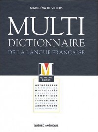 Multi- dictionnaire de la langue française
