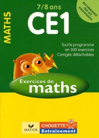 Mathématiques CE1 7/8 ans : Exercices et corrigés