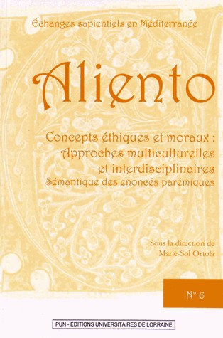 Concepts éthiques et moraux : approches multiculturelles et interdisciplinaires : Sémantique des énoncés parémiques