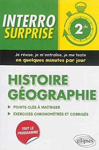 Interro Surprise Histoire Géographie Seconde