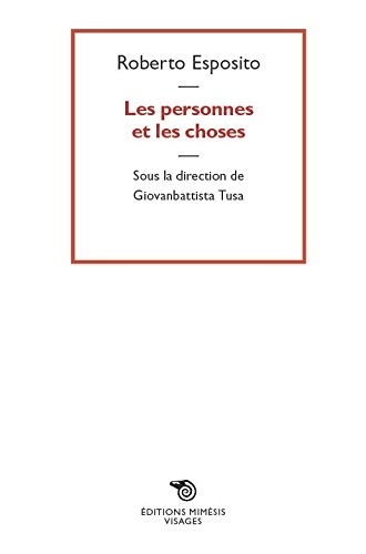 Les personnes et les choses