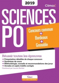 Climax Concours Sciences Po : Concours commun + Bordeaux + Grenoble