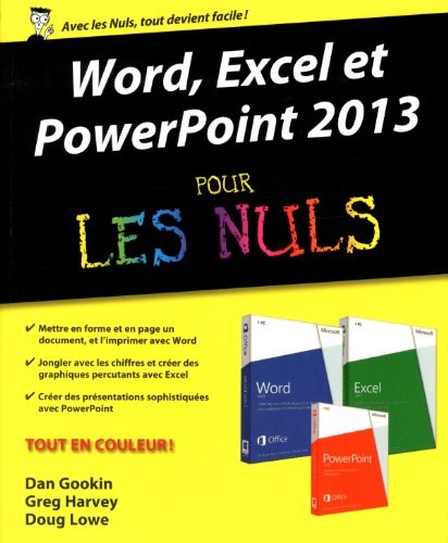 Word, Excel, PowerPoint 2013 pour les Nuls