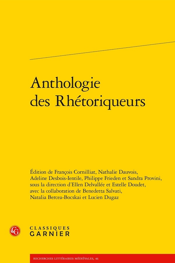 Anthologie des rhétoriqueurs