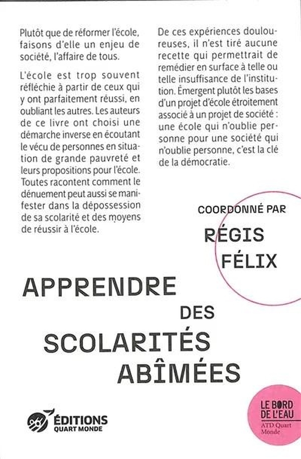 Pour une ecole plus fraternelle