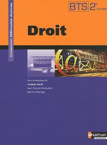 Droit - BTS 2e année
