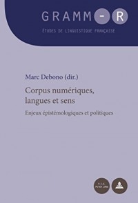 Corpus numérique, langue et sens