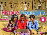 Histoire Géographie EMC 6e - Manuel de l'élève - Nouveau programme 2016