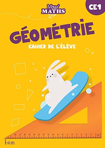 Mouv' Maths - Cahier de géométrie CE1 - Ed. 2023