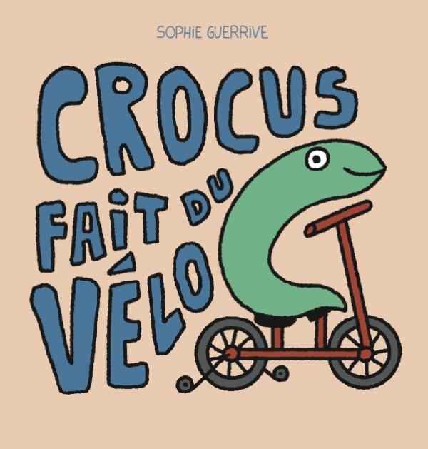 Crocus fait du vélo