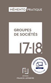 MEMENTO GROUPES DE SOCIETES 2017-2018