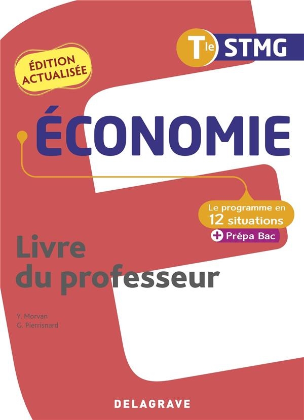 Économie Tle STMG (2022) - Pochette - Livre du professeur