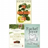 Rachel Joyce Collection 3 Books Set (The Homemade God, Miss Benson's Beetle & The Music Shop)