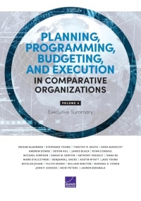 Planning, Programming, Budgeting, and Execution in Comparative Organizations: Executive Summary