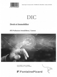 Droit et immobilier BTS professions immobilières/Licence : Corrigé