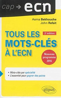 Tous les Mots-Clés à l'ECN Programme 2016