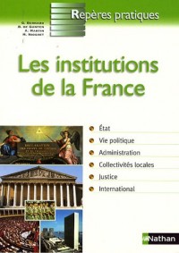 INSTITUTIONS DE LA FRANCE