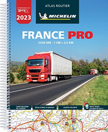 Atlas routier France PRO 2023 Michelin