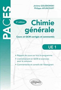 Chimie Générale Cours et QCM Corrigés et Commentés UE1