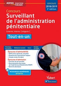 Concours Surveillant de l'administration pénitentiaire - Catégorie C - Tout-en-un - Concours 2018 - 2019
